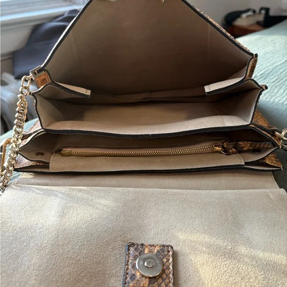 Authentic Chloe medium “Faye” Python Handbag - Picture 8 of 12